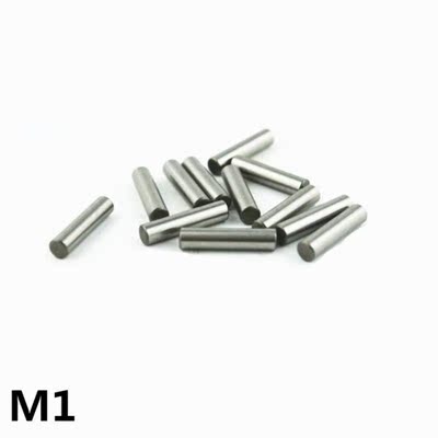 100pcs 1mm Bearing Steel Cylindrical Pin Locating Pin Needle