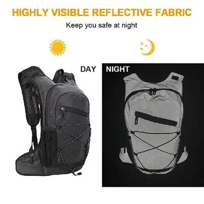 AUBTEC 8L Reflective Bicycle Bag Pannier 8L Cycling