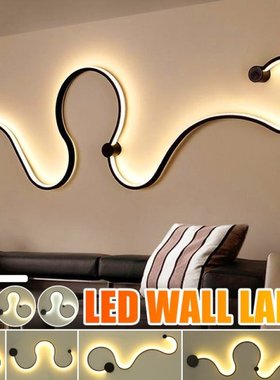 Snakelike Shape Wall Lamp Led Wall Lights Lighting for Livin
