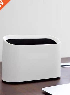 1pcs Mini Waste Bin Desktop Garbage Basket Table Home