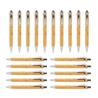 Luffa Ballpoint Pen Sets Misc. Quantities Bamboo Wood
