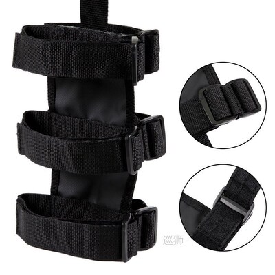 Adjustable Extinguisher Mount Strap Oxford Cloth Car Roll Ba