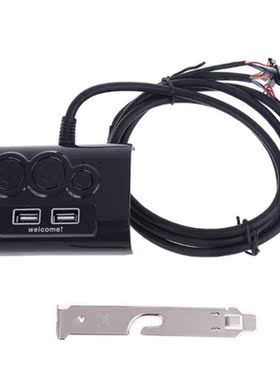 77UA Desktop Computer Switch PC Case Power Supply on/off Res