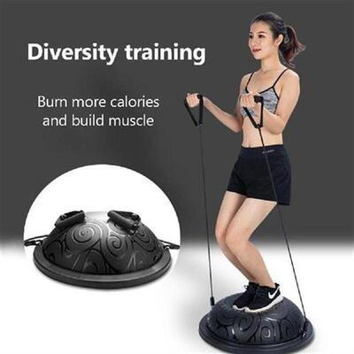 46cm Yoga Balance Ball Yoga Hemisphere Balance Fitness Ball