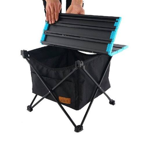 Outdoor Storage Net Bag Folding Table Outdoor Camping Cloth