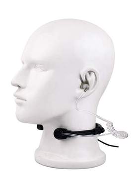 Walkie-Talkie Microphone U94 PTT 7.1mm Telescopic Throat Con