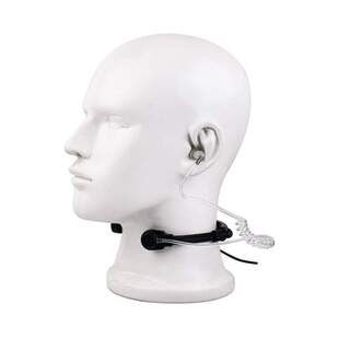 Walkie-Talkie Microphone U94 PTT 7.1mm Telescopic Throat Con