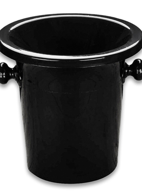 Bucket ice grain black wine barrel cooler Plastic spitting