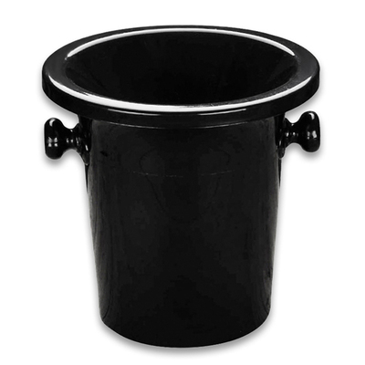 Bucket ice grain black wine barrel cooler Plastic spitting