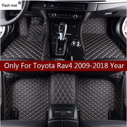 leather car floor mats for Toyota Rav4 2009-2014 2015 2016 2