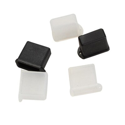 5 Pcs/Set Silicone USB Type A Male Anti Dust Plug Stopper C
