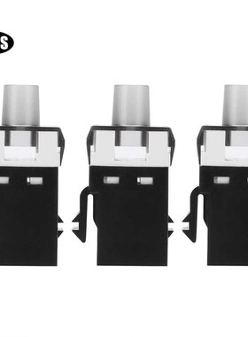 3pcs RJ45 Connector Adapter 180 Degree Module CAT6 UTP Netwo