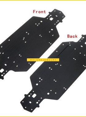 High Quality New Alunum Alloy Metal Chassis 1/10 pgrade Part