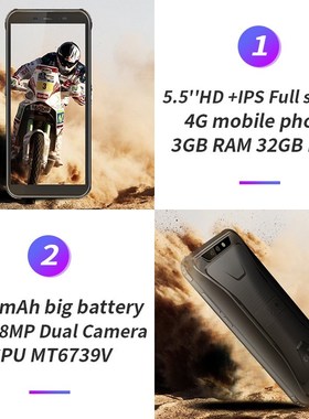 New arrival Blackview BV5500 PLUS IP68 Waterproof Rugged Sm