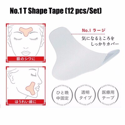 12/24/27pcs Fast Lift p Frown Smile Beauty Face Tape Lines V