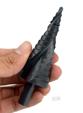 4-32mm/4-20mm/4-12mm HSS Cobalt Step Drills Nitrogen Spiral