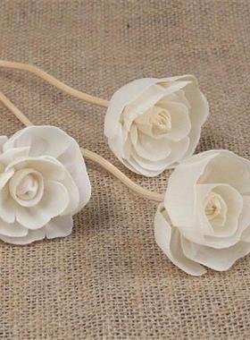 5pcs Artificial Flower Perfume Diffuser Sticks Wavy Rattan