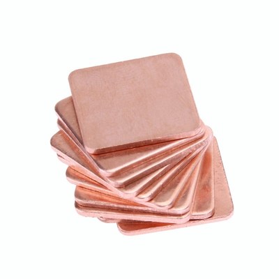 20pcs/lot 15*15mm 0.3mm to 1mm DIY Copper Shim Thermal Pad H