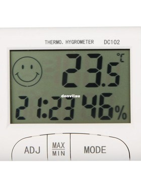 LCD Digital Wireless Thermometer Hygrometer Temperature Humi