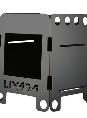 Lixada Folding Wood Stove Alcohol Stove Portable Outdoor Pi