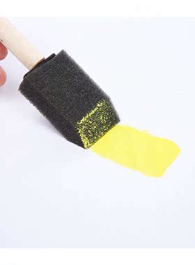 75Pcs Foam Paint Brush,1 Inch Paint Sponge Brush, Wood Handl