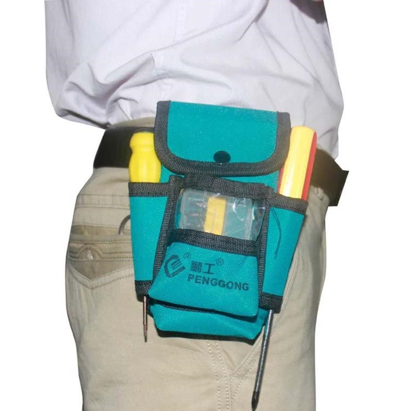 Electrician Tool Bag Waist Pack Hardware Toolkit Utility Pou
