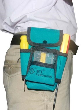 Electrician Tool Bag Waist Pack Hardware Toolkit Utility Pou