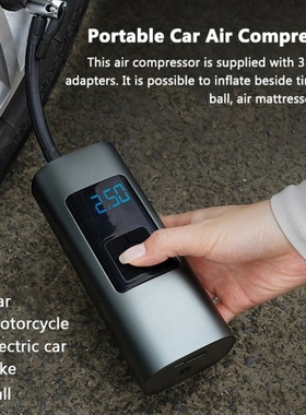 Multifunctional Inflatable Pump Pressure Gauge Car Air Compr