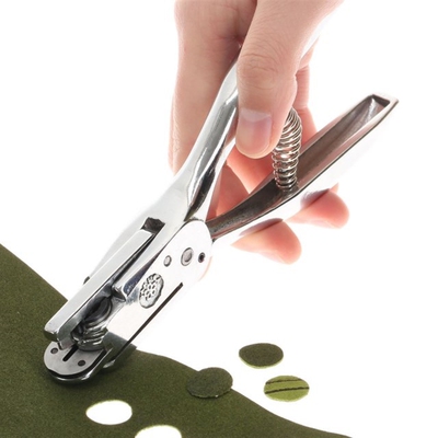 2 IN 1 DIY Steel Punch Pliers Notches Pattern Hole Puncher L