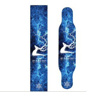 Grip-Tape Sticker Deck Sandpaper Skateboard Longboard Long-B