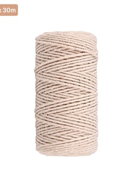 *1mm 2mm 3mm Macrame Rope Twisted String Cotton Cord  Handma