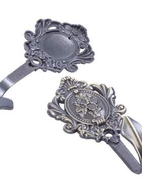 1 Pair Rose Pattern Alloy Drapery Curtain Hold Backs Tieback