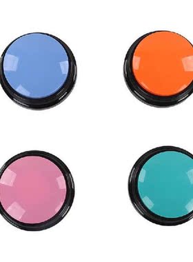 4Pcs Voice Recording Button 30 Second Record Pet Training