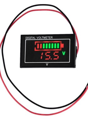 0.56in DC 7V-80V Mini Digital Panel Voltage Meter Voltmeter