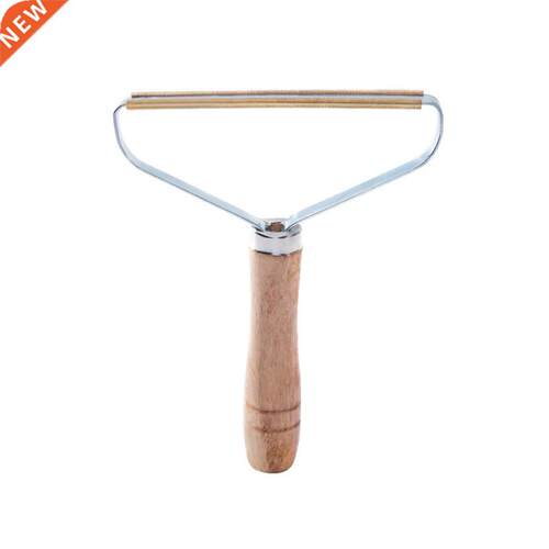 Wood Handle Lint Remover Clothes Fuzz Fabric Shaver Removing