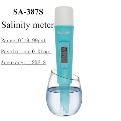 SA-387S Salinity meter Waterproof Salinometer Halometer Salt