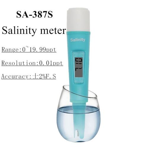 SA-387S Salinity meter Waterproof Salinometer Halometer Salt