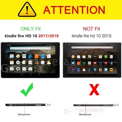 Case For Amazon Kindle Fire HD 10 2017/2019 Tablet Cover St