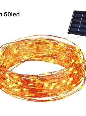 Solar String Lights Outdoor Warm White LED Waterproof Decora