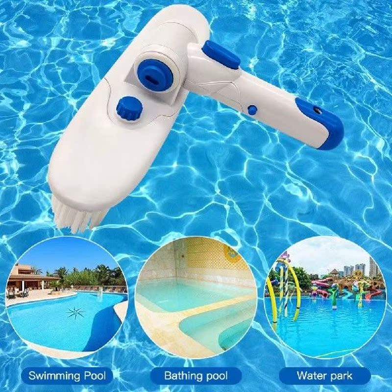 10in Swimming Pool Cleaning Brush Durable Pool Floor Wall