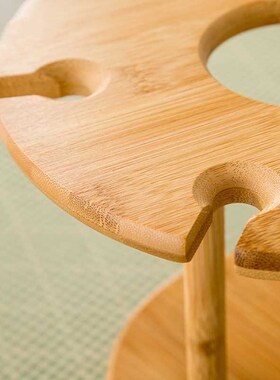 Solid Wood wine rack bottle holder Organizer Kitchen Bar Cou