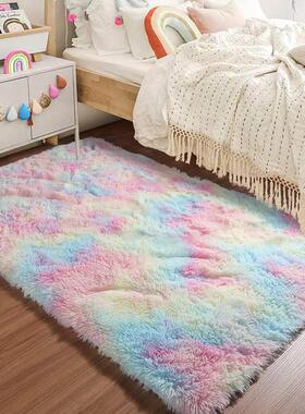 New Colorful Carpets Shaggy Carpet For Living Room Bedside