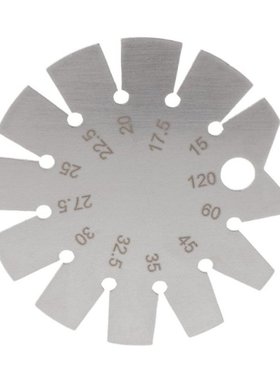 Stainless Steel Bevel Gauge Angle Protractor Range 15 degree