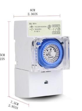 SUL181H Mechanical Timer Switch 220V 16A Quartz Motor Drive