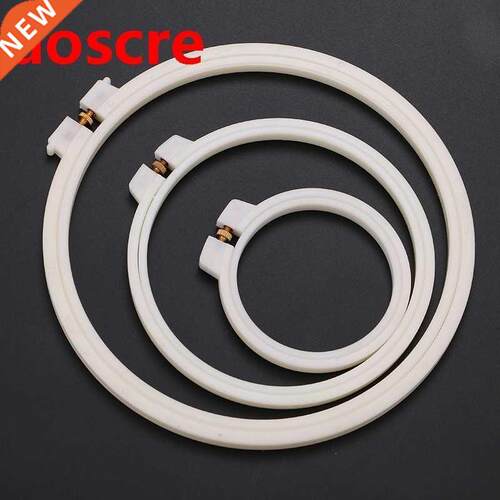 Plastic Frame Hoop Circle Embroidery Round Machine For Cros