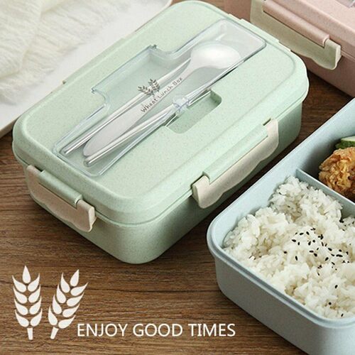 Lunch Box Food Container Bento Box Heated Lunchbox Kids Lunc