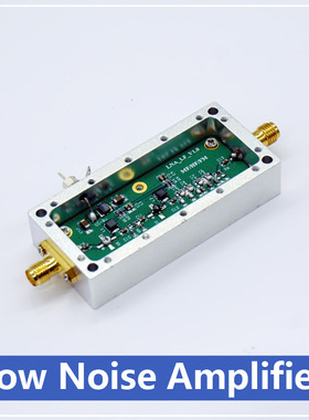高性能宽频段LNA低噪信号放大器多频段中波短波调频超短波微波