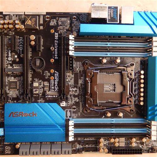 议价ASROCK/华擎科技 X99 极限玩家 6 Extreme6主板 支持V3 V4 D4图片