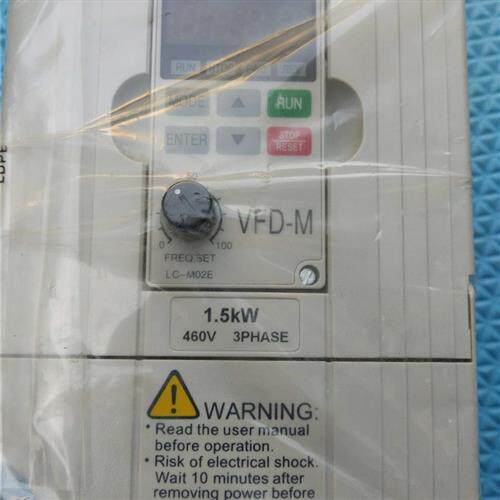 议价台VFDGWP达-M变频器.5kw380v VF01 j MG Ddb 原装库存未用无1