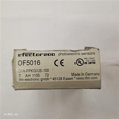 议价OF5016德国原装进口IFM易福门光电开关传感器OFR-FPKG/US-100